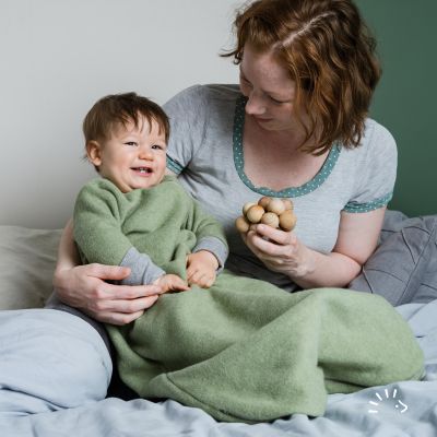 Schlafsack 1/1  Baumwollfleece GOTS