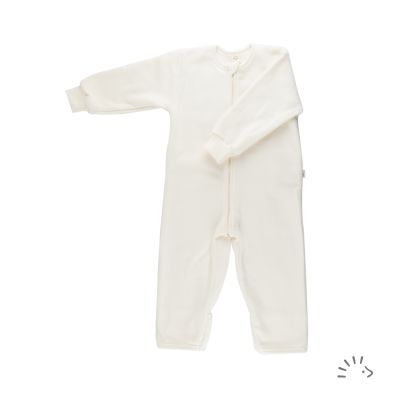 Schlafoverall Baumwollvlies GOTS