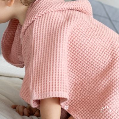 Poncho Woven Waffle GOTS