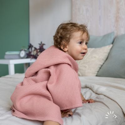 Poncho Woven Waffle GOTS