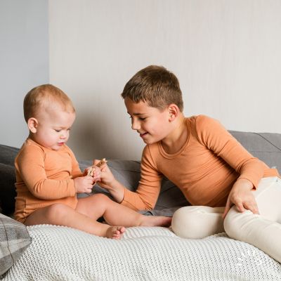 Unterhemd langarm Wolle-Seide GOTS