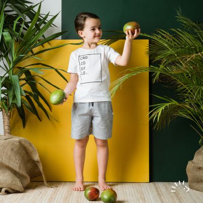 Shirt 1/2 Single Jersey GOTS