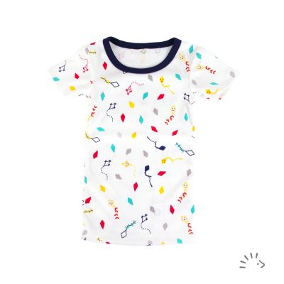 Kurzarm Unterhemd aus Bio-Baumwolle