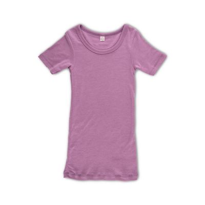 Unterhemd kurzarm Wolle-Seide GOTS