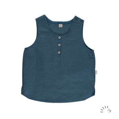 Shirt Style LIU Halbleinen