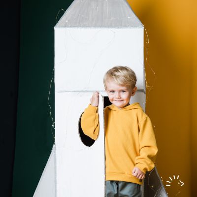 Hoodie Miniwaffle GOTS