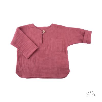 Langarmshirt Musselin GOTS