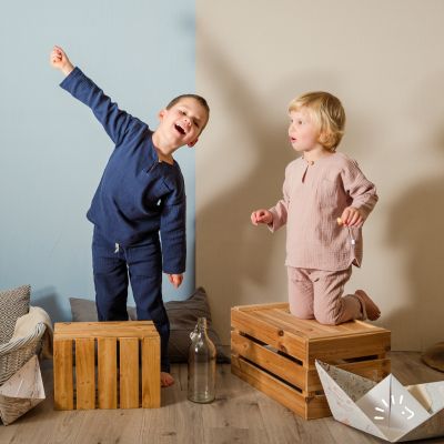 Langarmshirt Musselin GOTS