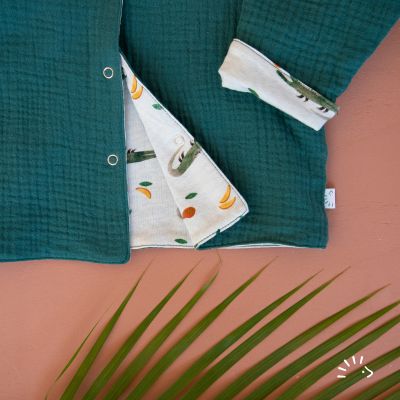 Jacke Style JUNE Musselin GOTS/Single Jersey GOTS