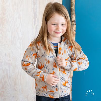 Jacke Interlock GOTS