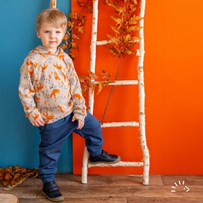 Gefütterte Hose Twill GOTS