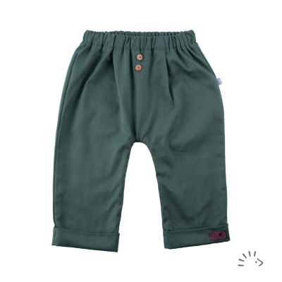 Gefütterte Hose aus Twill 