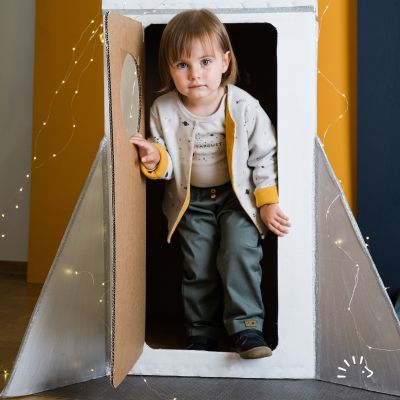 Gefütterte Hose Twill GOTS