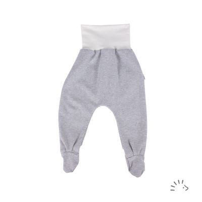 0252/Grau/Ecru gestreift