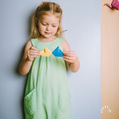 Strampler JOHANNA Crinkle GOTS