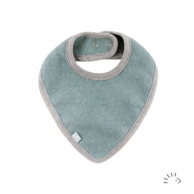 Warmes Dreieckstuch aus Baumwollfleece 