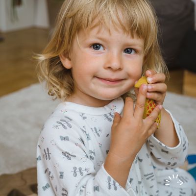 Overall mit Zipp Feinripp 