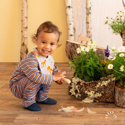 Overall Ohne Fuß  Interlock GOTS