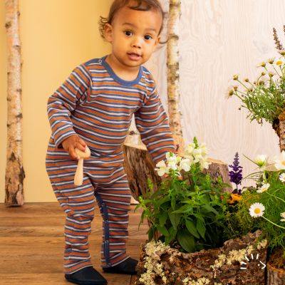 Overall Ohne Fuß  Interlock GOTS