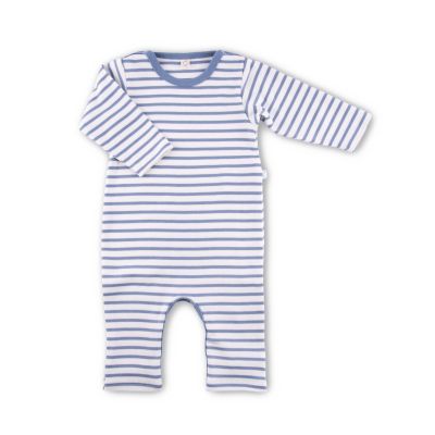 Overall without feet interlock