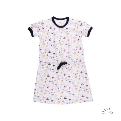 Sommerkleid Segelboote