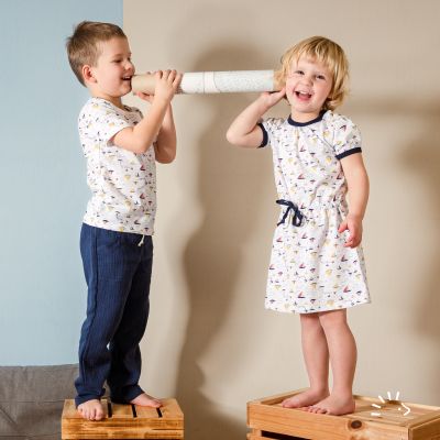 Kurzarmkleid Single Jersey GOTS