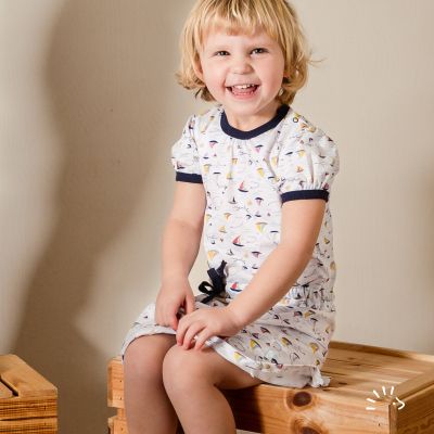 Kurzarmkleid Single Jersey GOTS