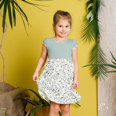 Kurzarmkleid Single Jersey GOTS