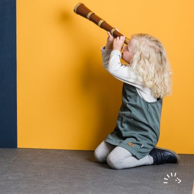 Latzkleid Twill GOTS