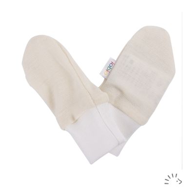 Kratzhandschuhe Wolle-Seide 