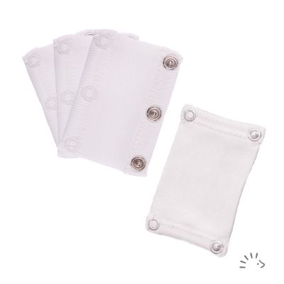 Bodyverlängerung – 4 Stück mit unterschiedlichen Druckknöpfen