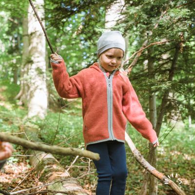 Elastisches Beanie aus Bio-Baumwolle