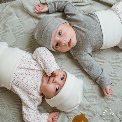 Elastisches Beanie aus Bio-Baumwolle