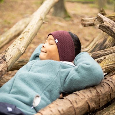 Stirnband Wollstrick GOTS