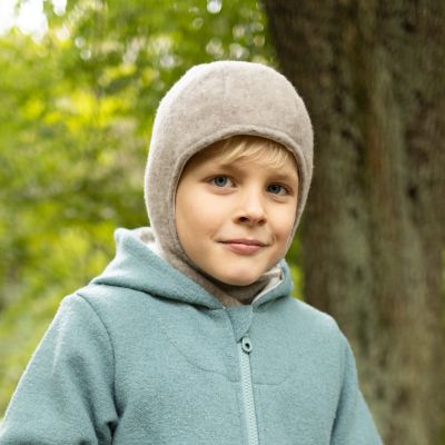 Schlupfhaube Wollfleece GOTS
