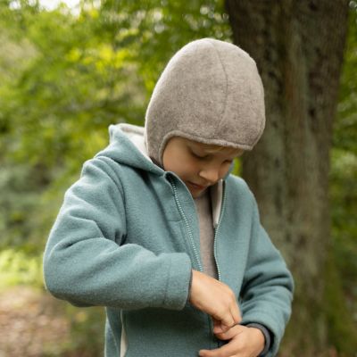 Schlupfhaube Wollfleece GOTS