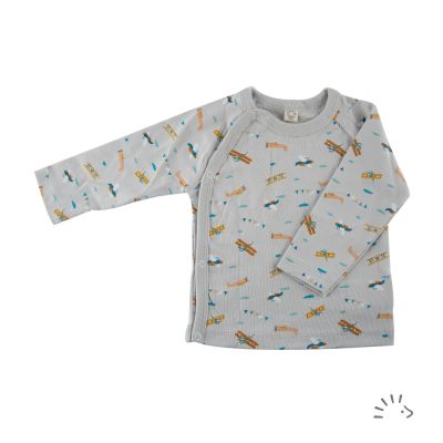 Wickelhemd  Feinripp GOTS