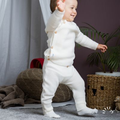 Wickelhemd kbT Wollstrick