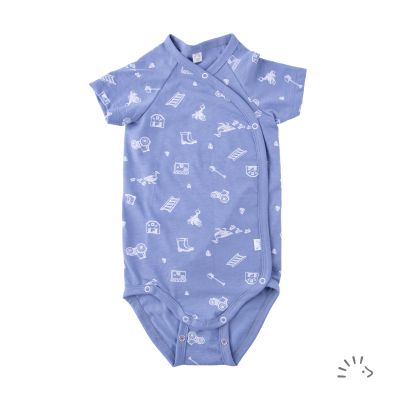 Kurzarm Wickelbody Single Jersey 