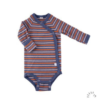 Long sleeve kimono bodysuit