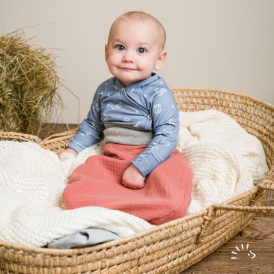 Langarm Wickelbody Single Jersey