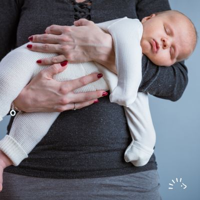 Wickelbody 1/1 Arm mit Kratzschutz Feinripp