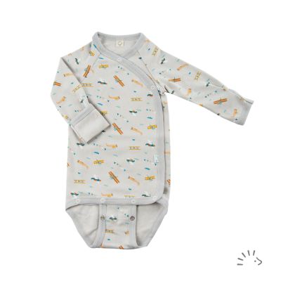 Wickelbody 1/1 Feinripp GOTS