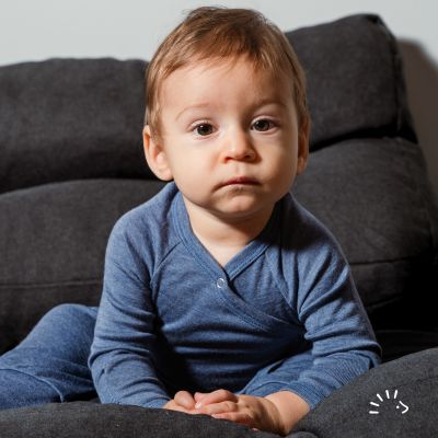 Wickelbody langarm Wolle-Seide GOTS