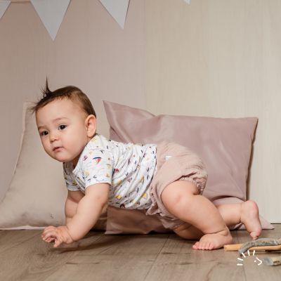 Kurzarmbody Single Jersey GOTS