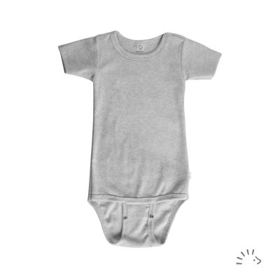 Kurzarm Body aus Baumwolle