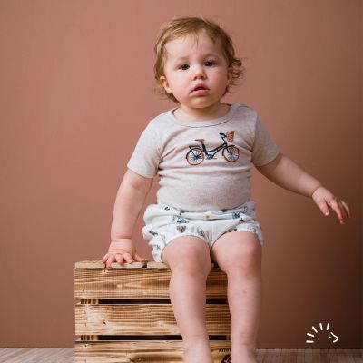 Body 1/2 Arm Feinripp