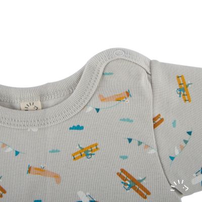 Body 1/2  Feinripp GOTS