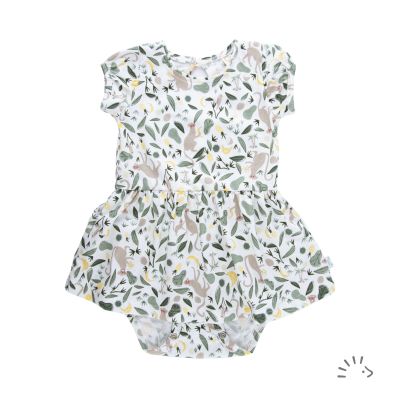 Kurzarm Body mit Röckchen