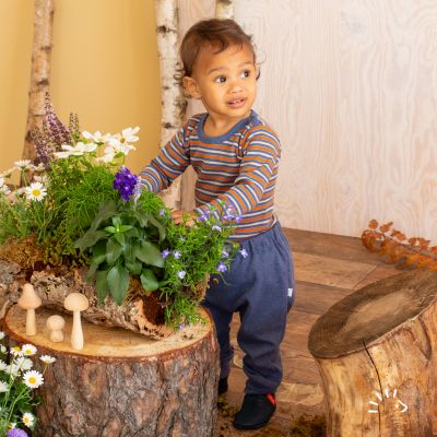 Langarmbody Interlock GOTS